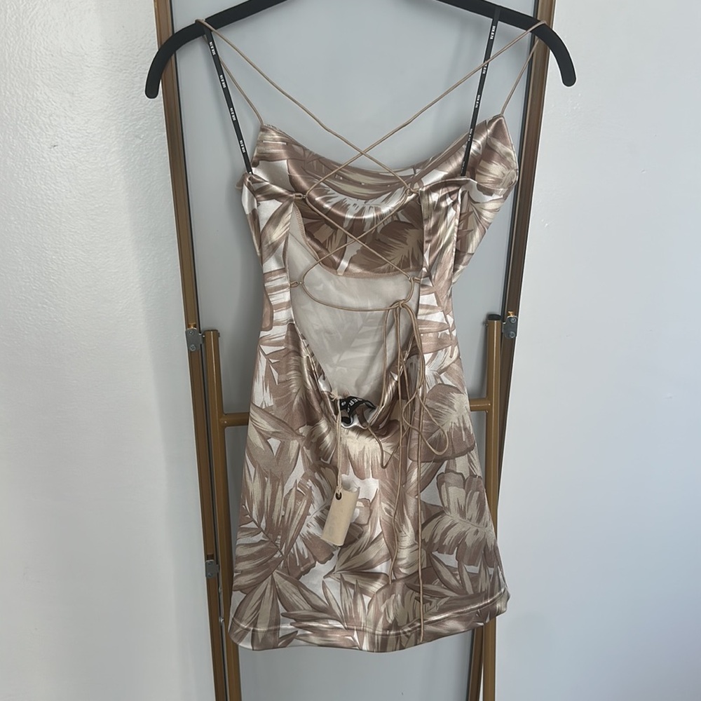 🤎 🤍 NEW Retrofete FAWN DRESS  🤎 🤍 - Picture 5 of 8